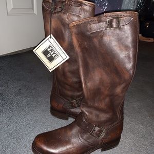 Frye Brown Leather Boots